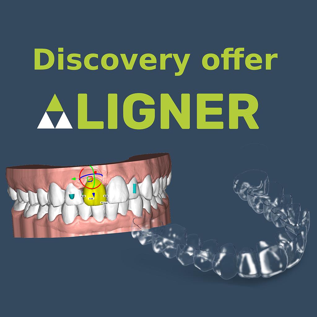Aligner discovery offer 3D Orthodontic software CORUO