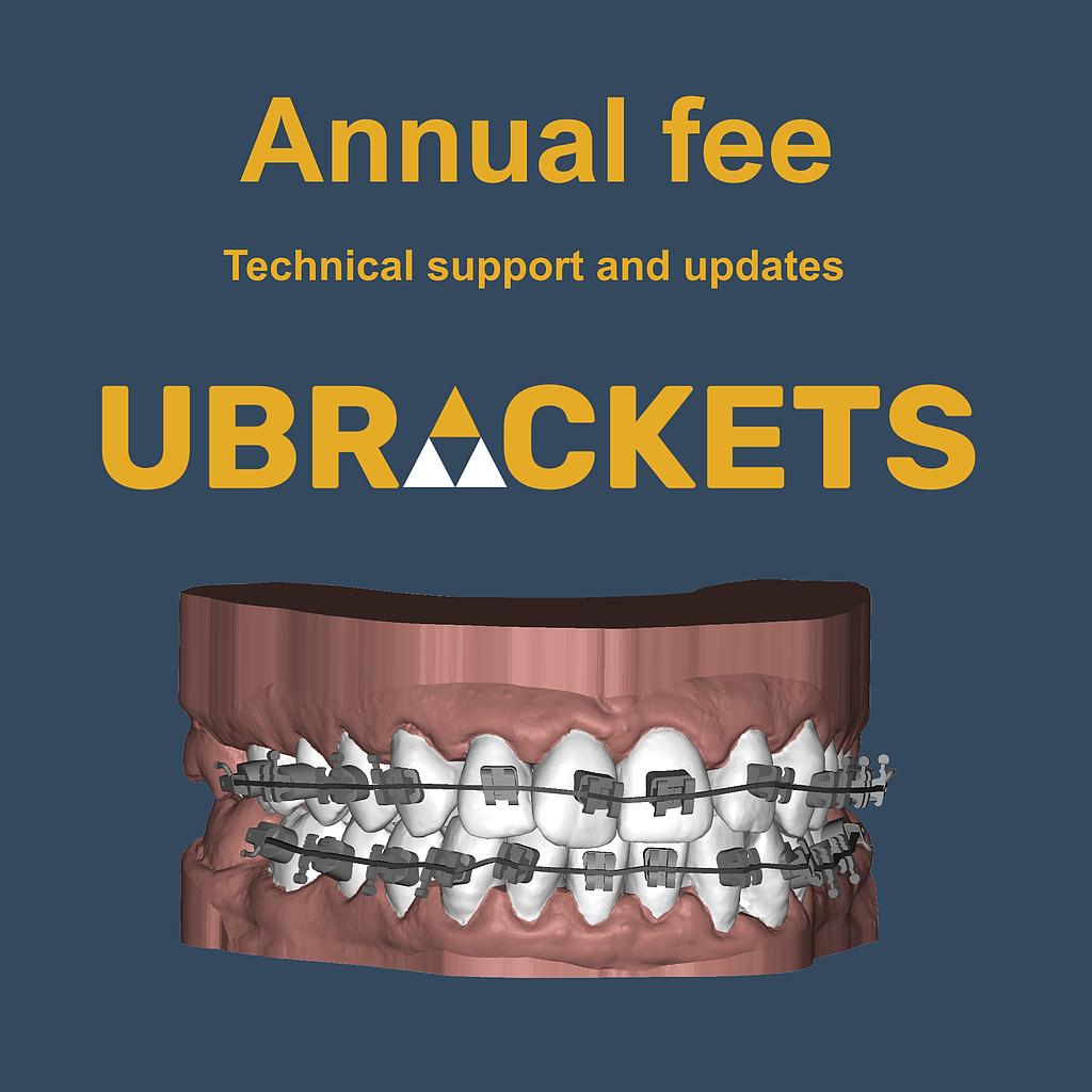 UBrackets - Annual fee